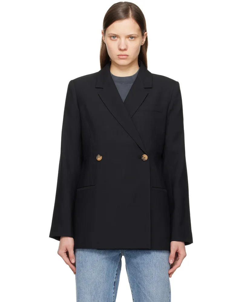 Anine Bing Black Kaia Blazer Black