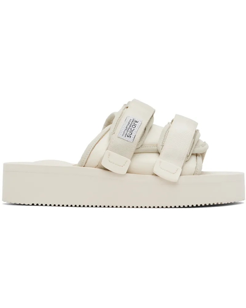 SUICOKE Off-White MOTO-PO Sandals Chalk