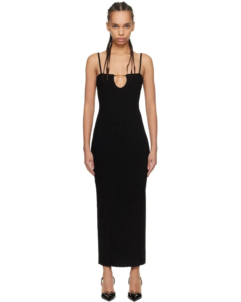 Jacquemus Black 'The Sierra with straps' Midi Dress 990
