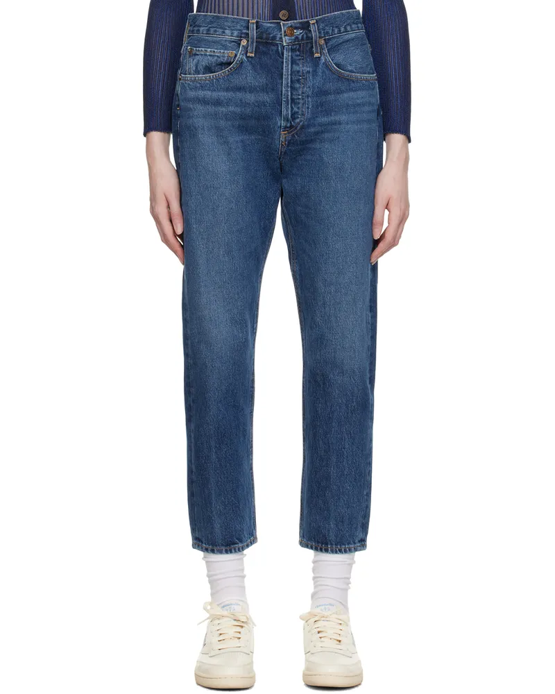 AGOLDE Blue Parker Jeans Placebo