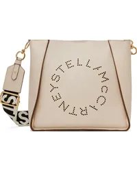 Stella McCartney White Logo Shoulder Bag Pure