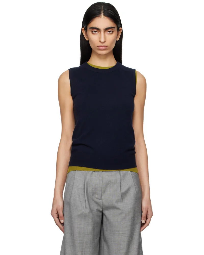 arch4 Navy Alessandra Vest Navy