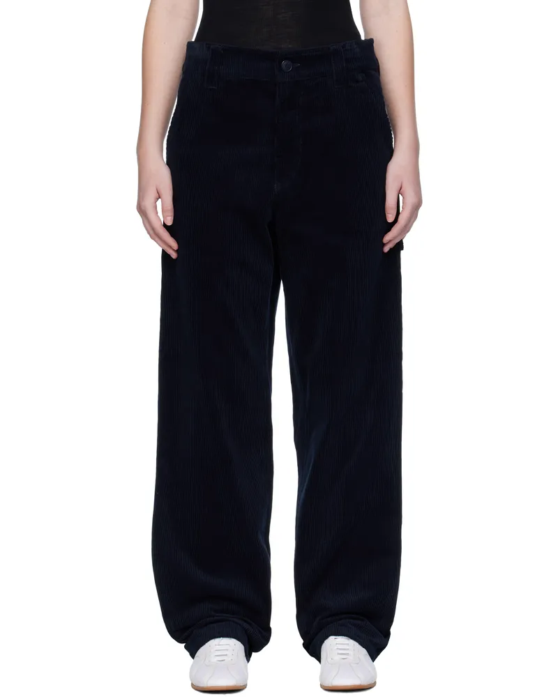 A.P.C. Navy Fergus Trousers Iak