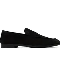 Tom Ford Black Sean Twisted Band Loafers Black