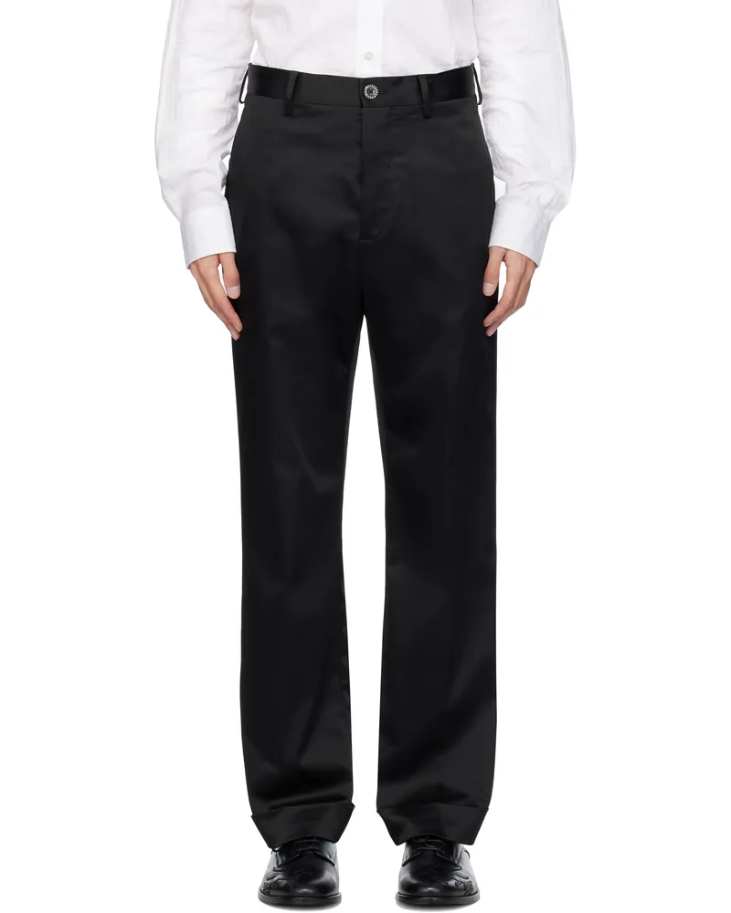 Vivienne Westwood Black Doc Trousers Aw24-n401