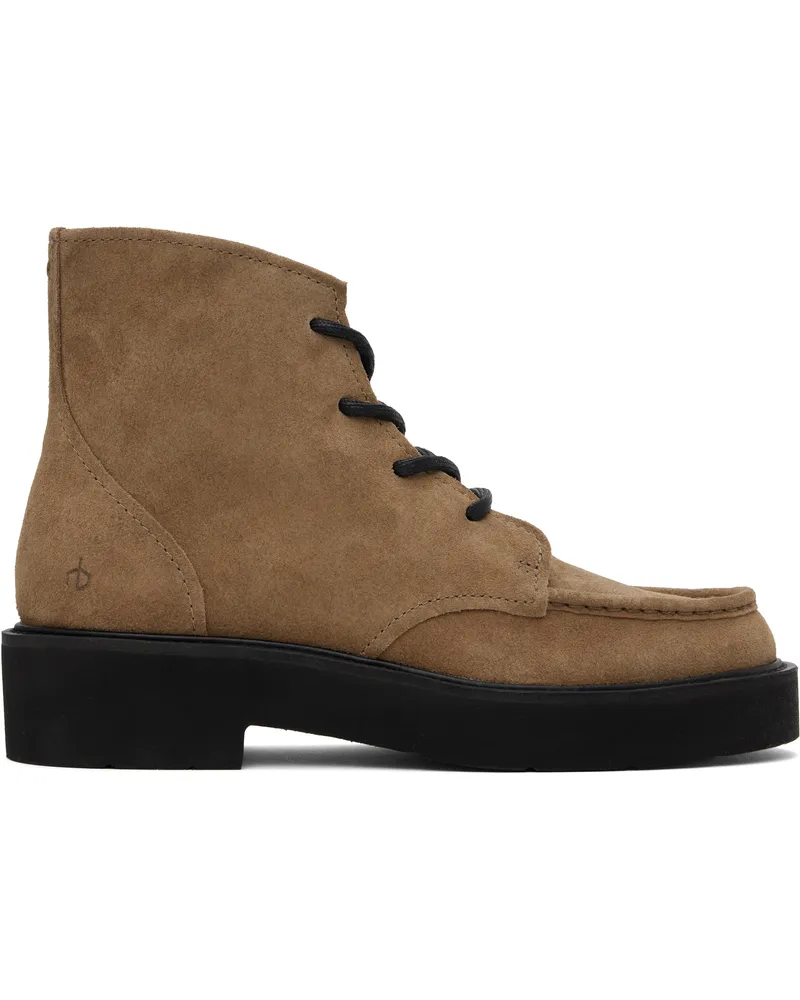 Rag & Bone Khaki Tucker Suede Boots Khkiolvsd