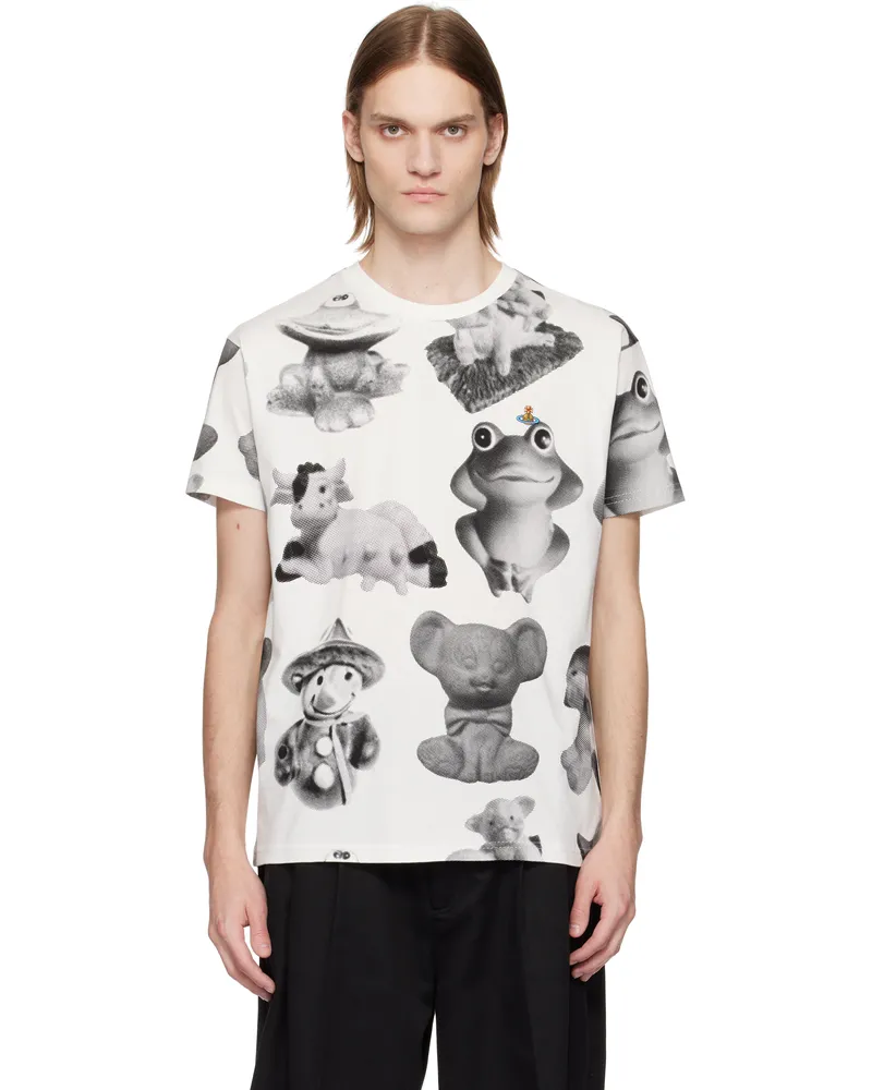 Vivienne Westwood White Classic T-shirt Ss25-a307