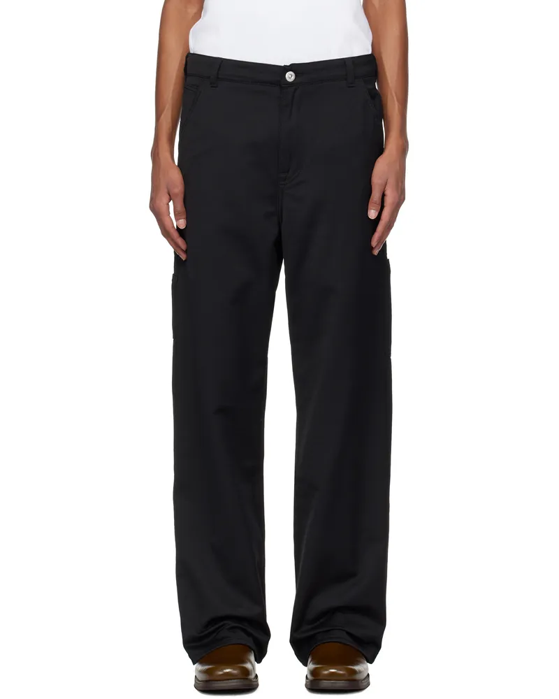Our Legacy Black Joiner Trousers Construction