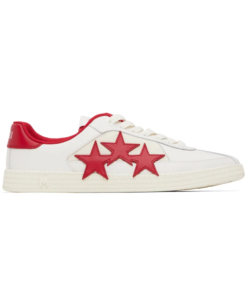 Amiri White & Red Pacific Sneakers Varsity