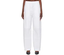 SSENSE Exclusive White Cocoon Trousers