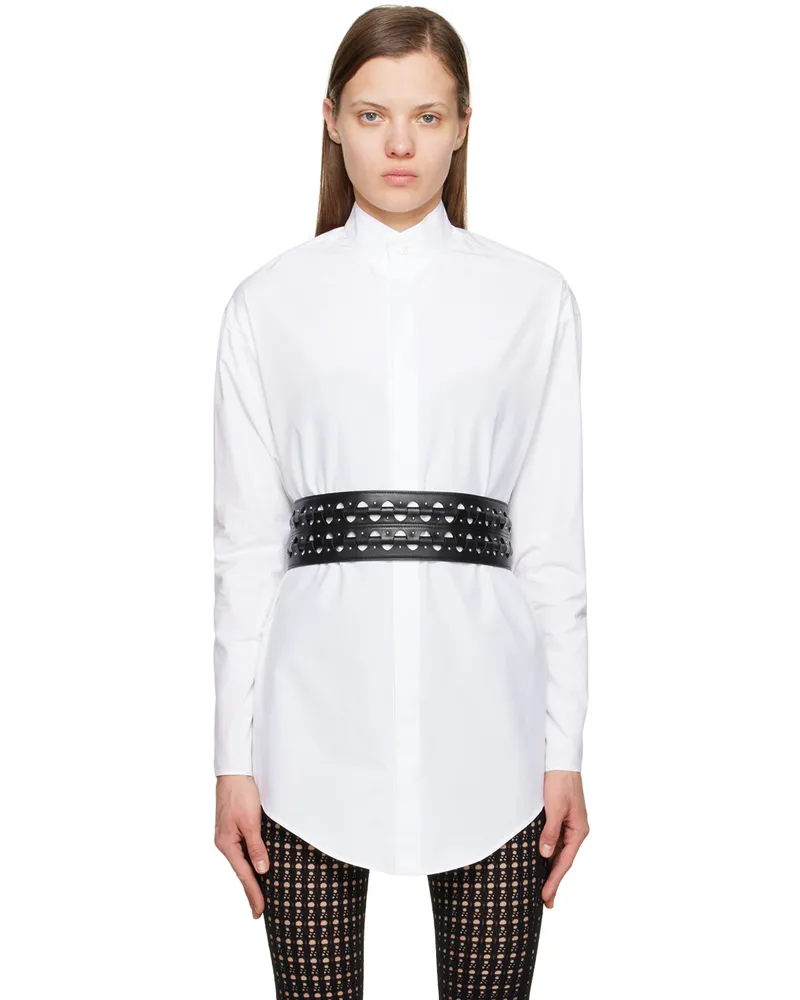 Alaïa White Blouse Shirt 000