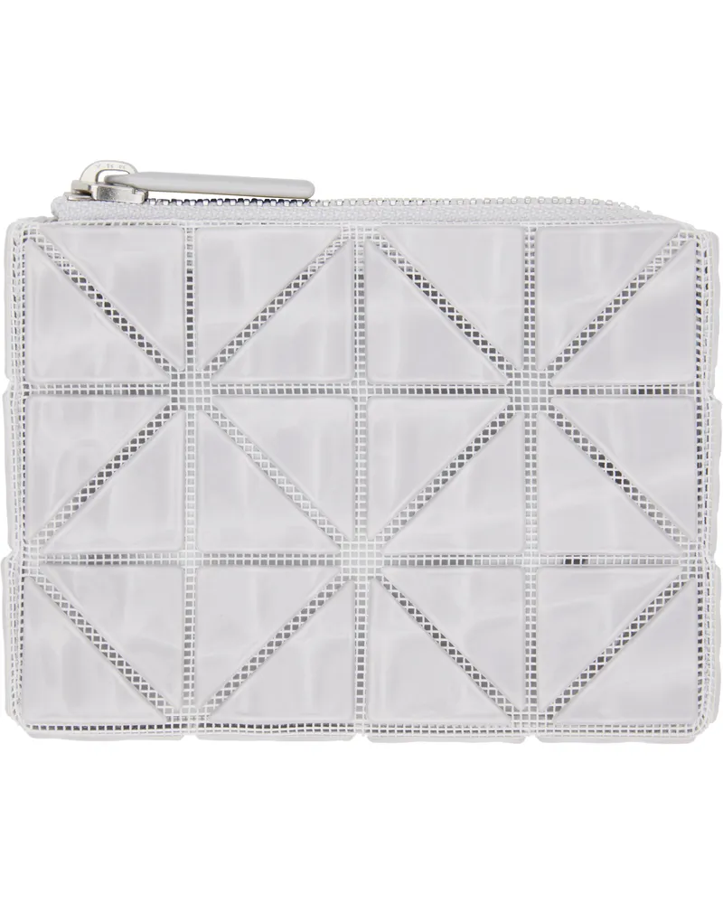 Issey Miyake Gray Cassette Wallet 12-one-tone