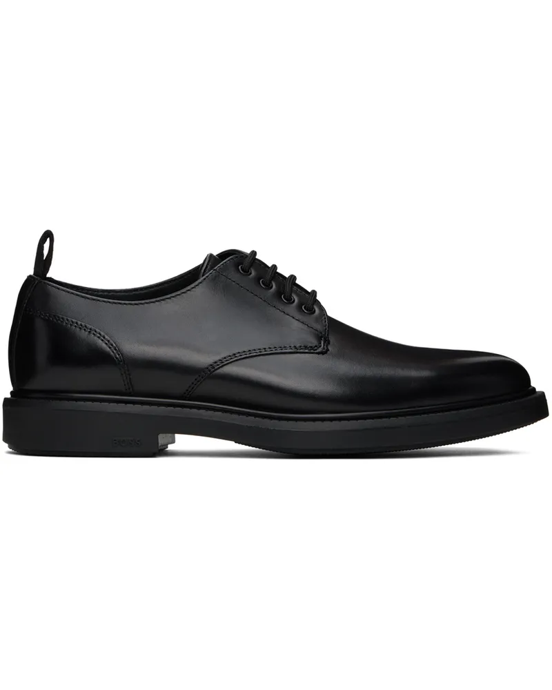 HUGO BOSS Black Lace-Up Derbys 001-black