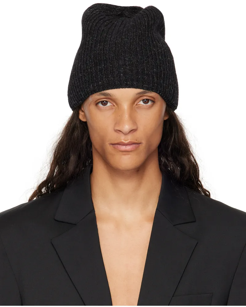 Jan-Jan Van Essche Gray #12 Beanie Anthracite