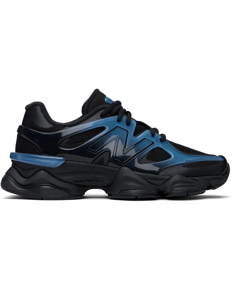 New Balance Black & Navy 9060 X Sneakers Sea