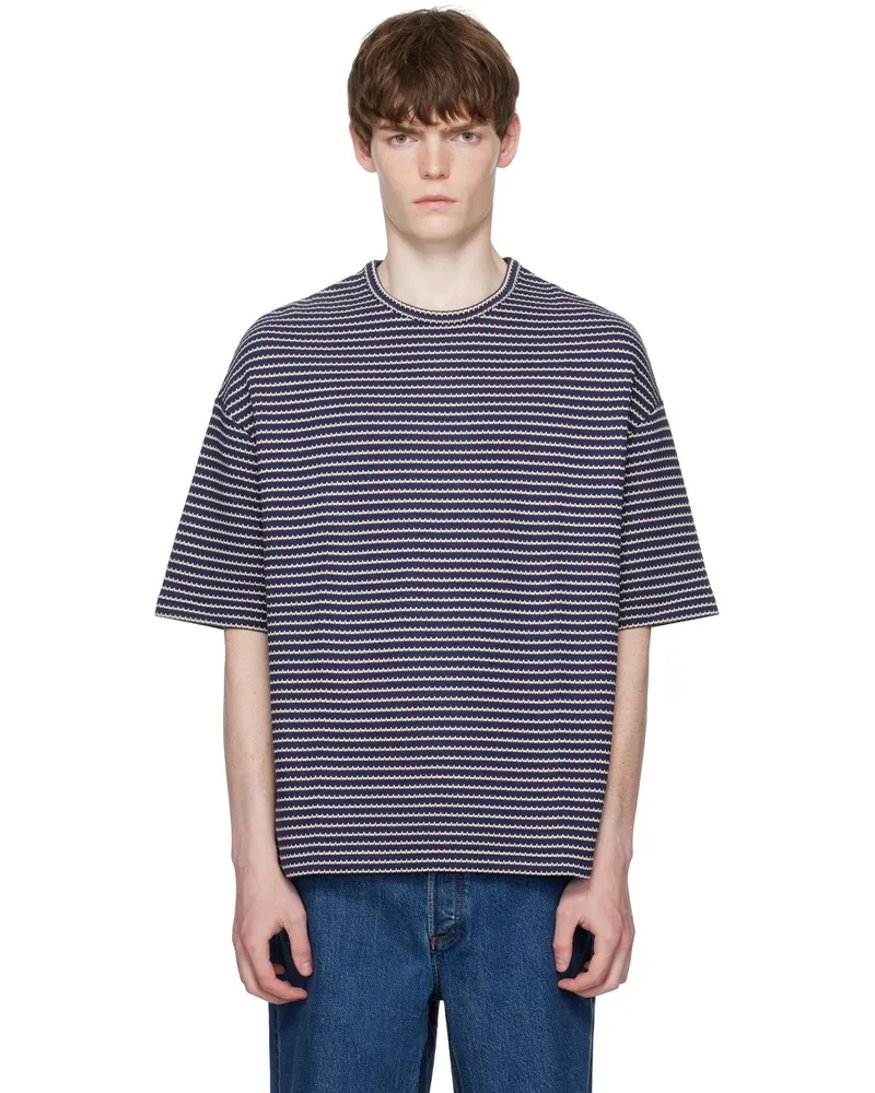 A.P.C. Navy Bahia T-shirt Iak