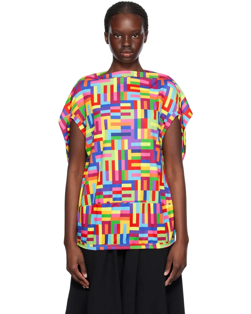Comme des Garçons Multicolor Printed T-Shirt 1