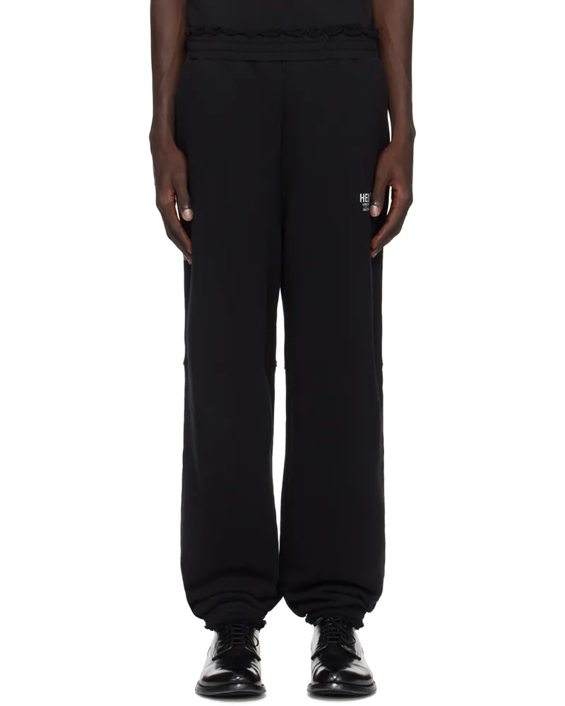Helmut Lang Black 'New York' Sweatpants Black