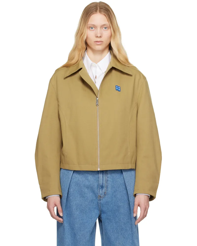 Adererror Beige Sig; BL Tag 01 Jacket Beige