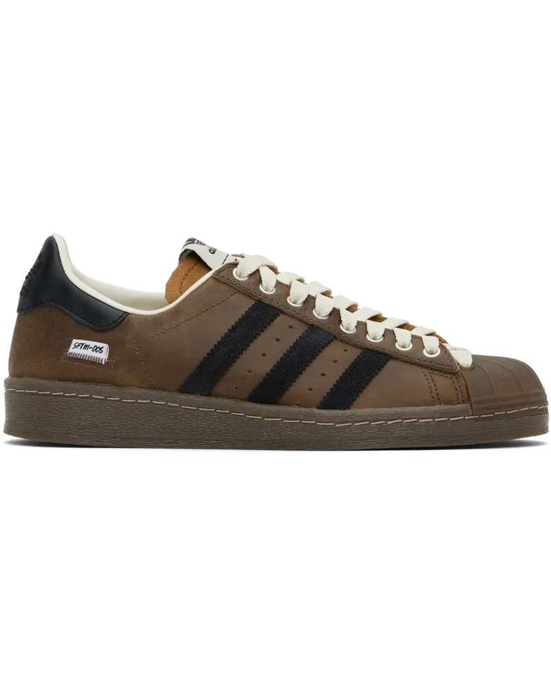 Song For The Mute Brown adidas Originals Edition Superstar 82 Sneakers Toast