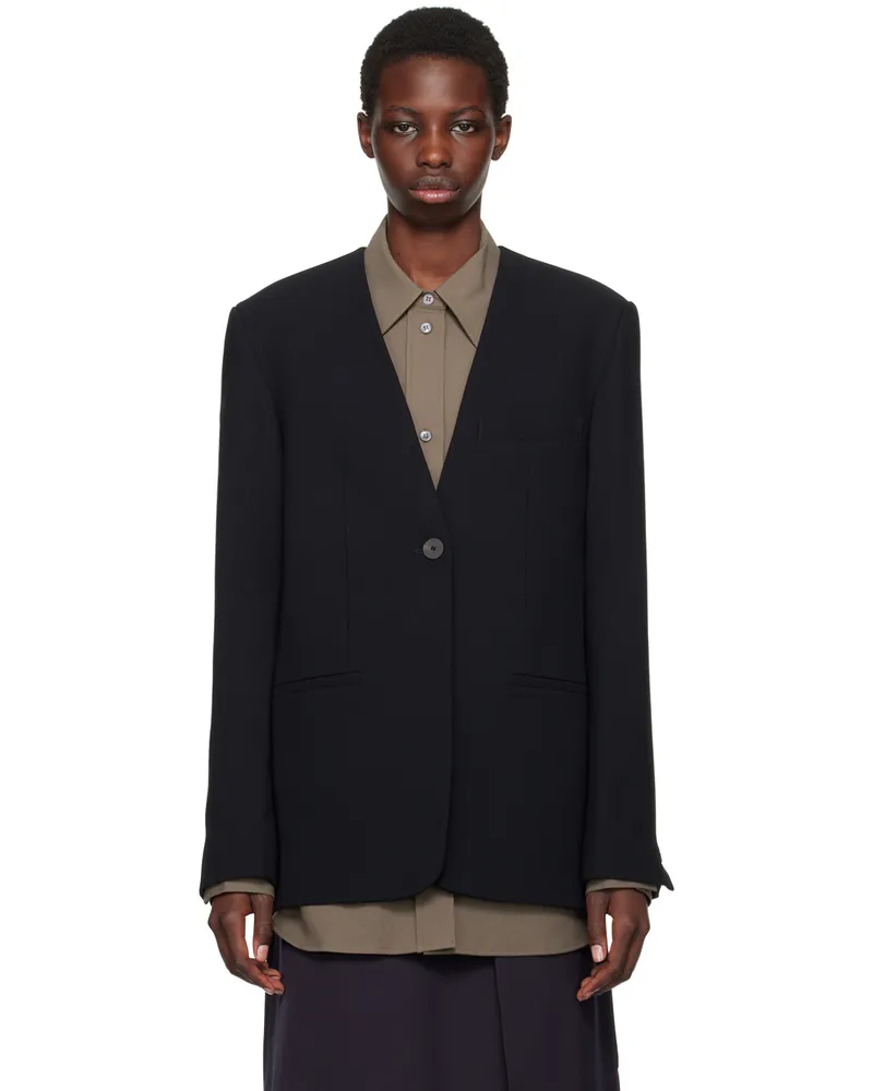 Studio Nicholson Black Joyce Blazer Black