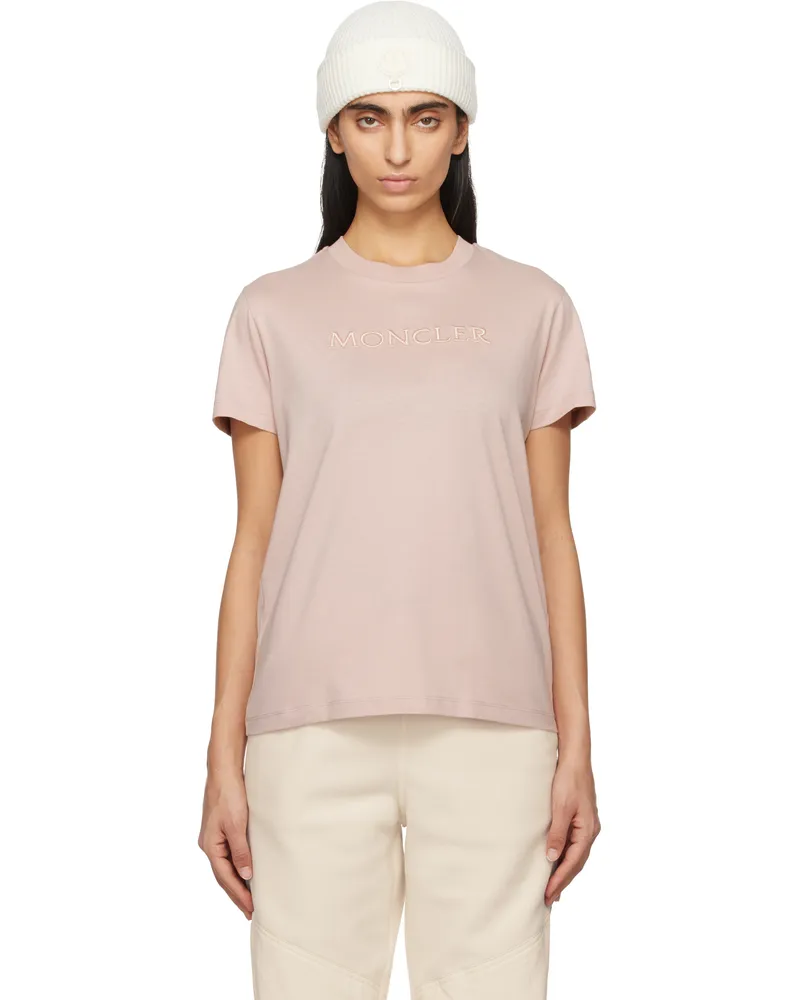 Moncler Pink SS T-shirt 529