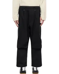 Random Identities Black Berlin Baggies Cargo Pants Black