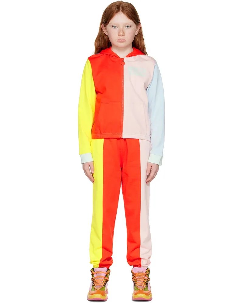 Stella McCartney Kids Multicolor Paneled Sweatsuit 999