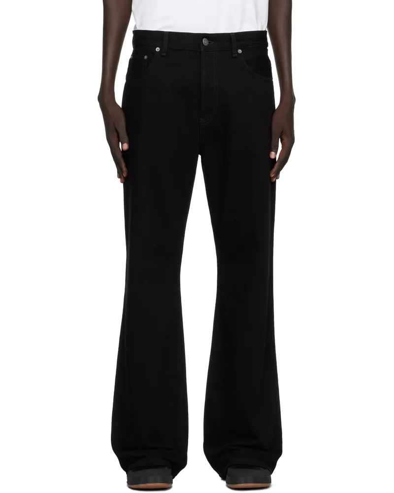 Acne Studios Black Organic Cotton Jeans 900