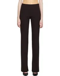 Maiden Name Brown Electra Trousers Chocolate