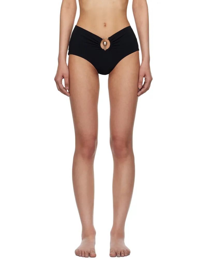 Christopher Esber Black Orbit Bikini Bottom Black