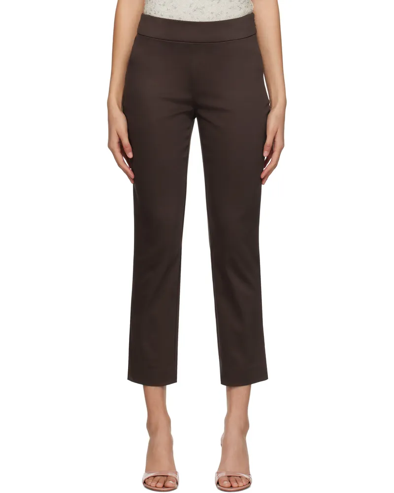 STAUD Brown Hunter Trousers Dkch