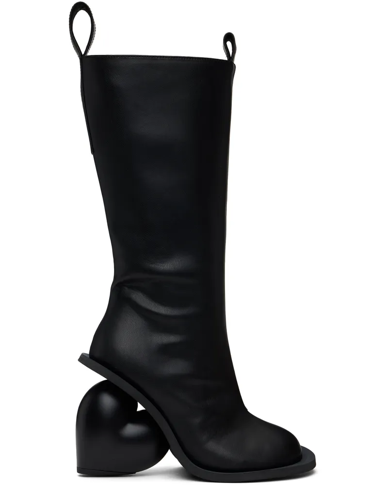 YUME YUME SSENSE Exclusive Black Love Boots Black