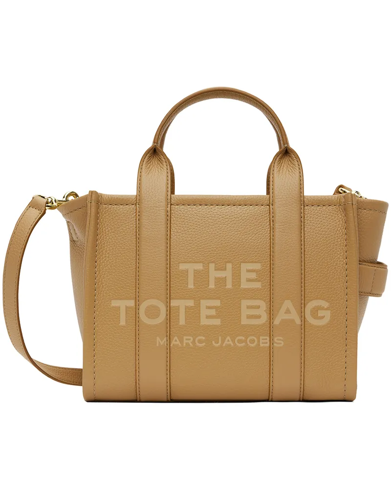 Marc Jacobs Beige 'The Leather Small' Tote 230