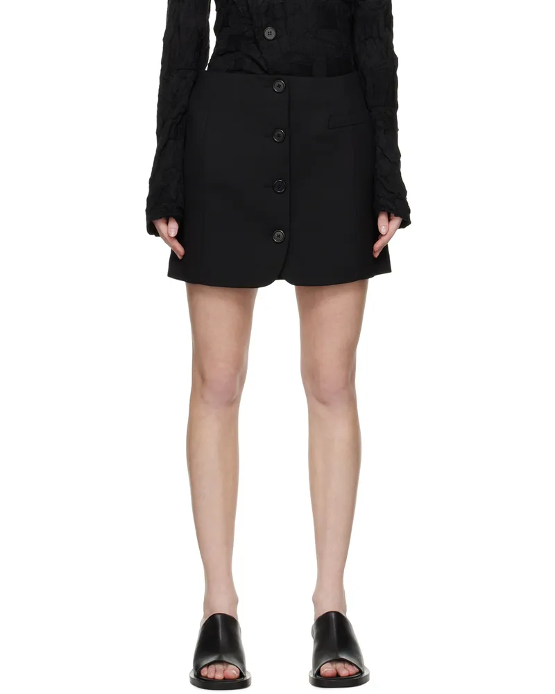 Helmut Lang Black Blazer Miniskirt Black