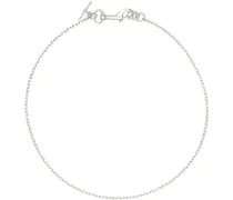 Silver Dia Chain Necklace
