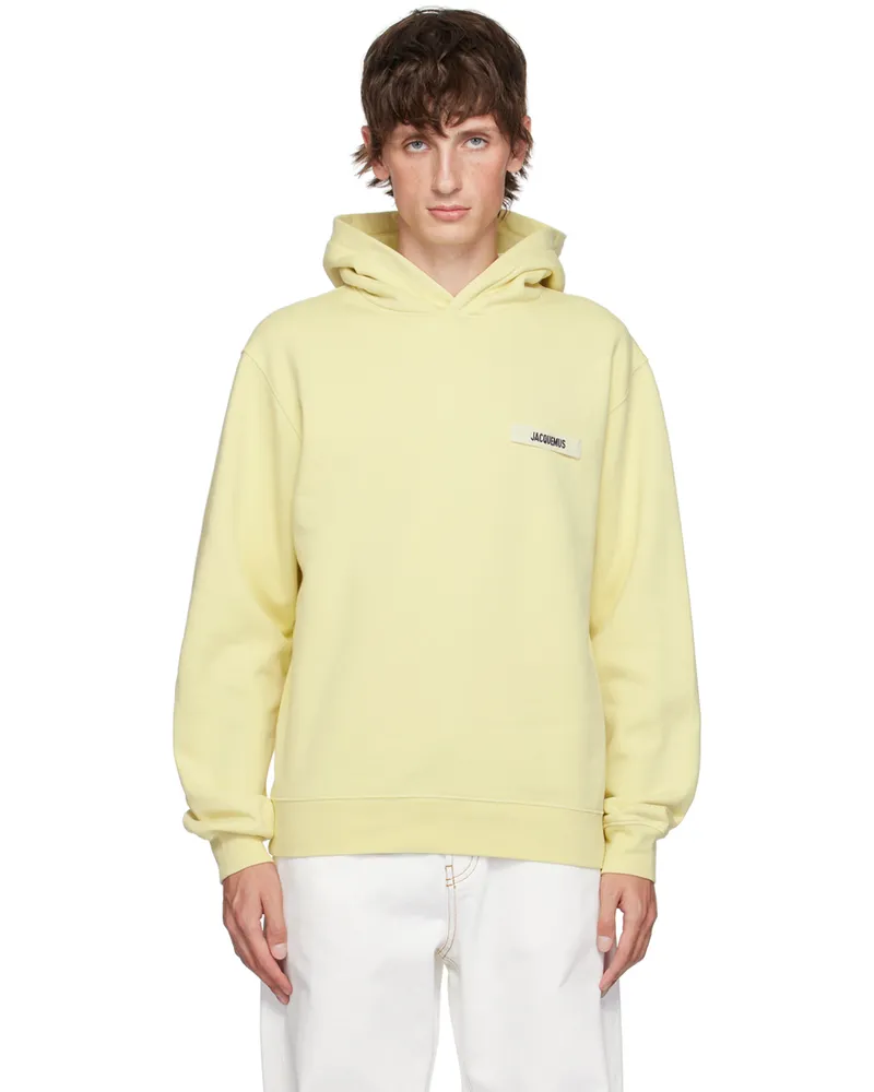 Jacquemus Yellow La Casa 'Le hoodie Gros Grain' Hoodie 212