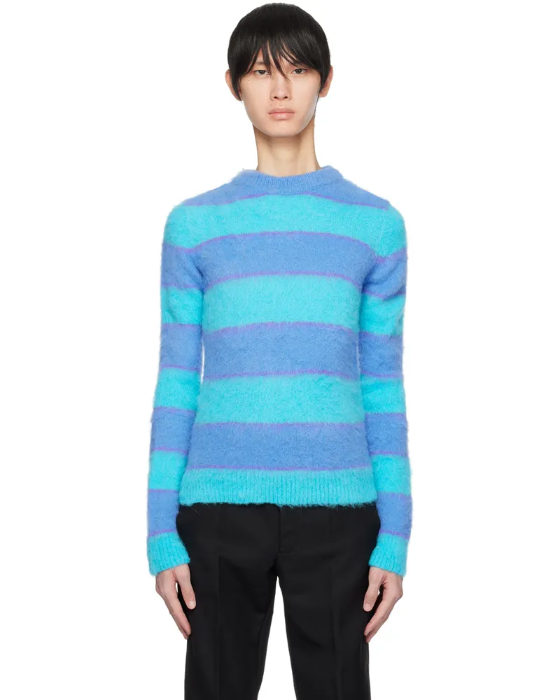 Egonlab Blue & Purple Freddy Sweater Blue