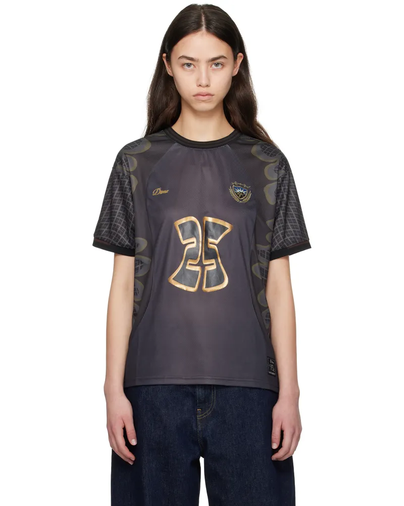 Dime Black Holy Flame Jersey Gold
