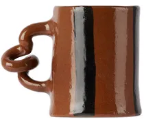 Brown & Black Stripe Delights Mug