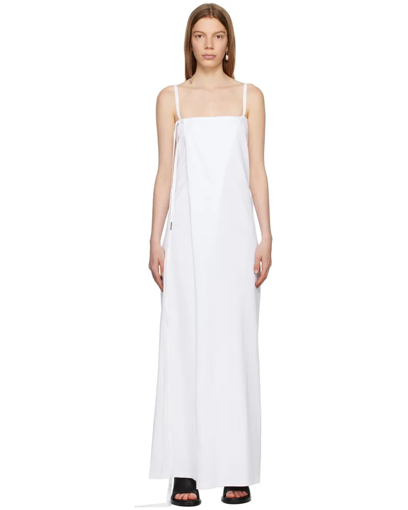 Ann Demeulemeester White Kathalena Maxi Dress 001
