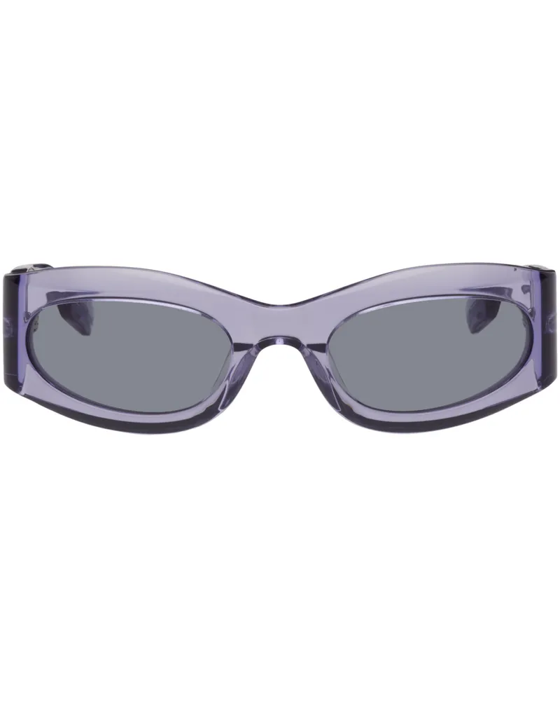McQ Purple Oval Sunglasses 004