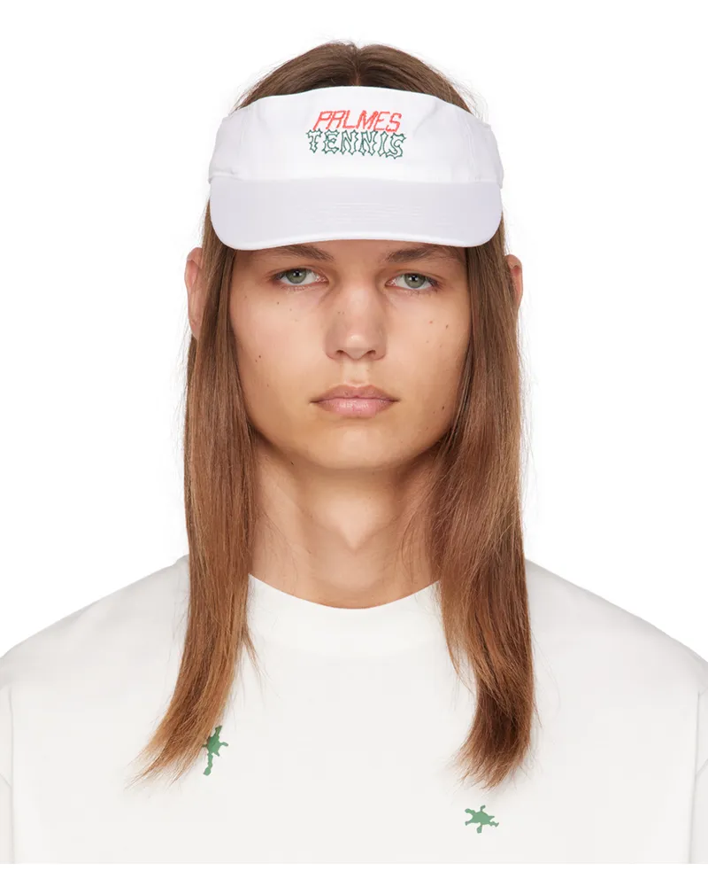 Palmes SSENSE Exclusive White PFTC Visor White