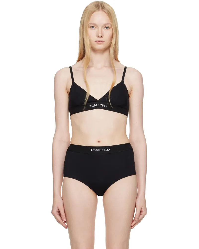 Tom Ford Black Modal Signature Bra Lb999