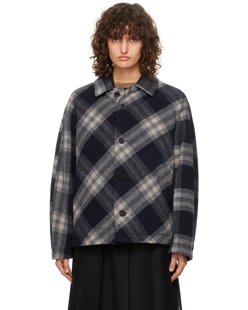 Undercover Navy UC2D4216-1 Jacket Navy