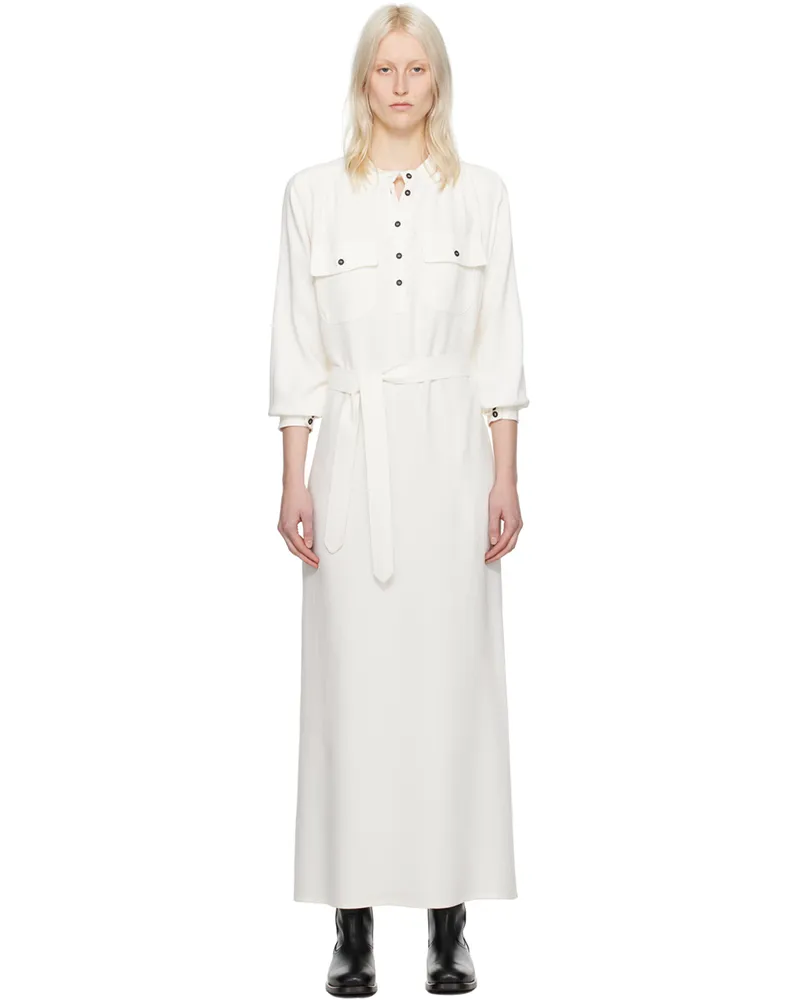 A.P.C. Off-White Marla Maxi Dress Aac
