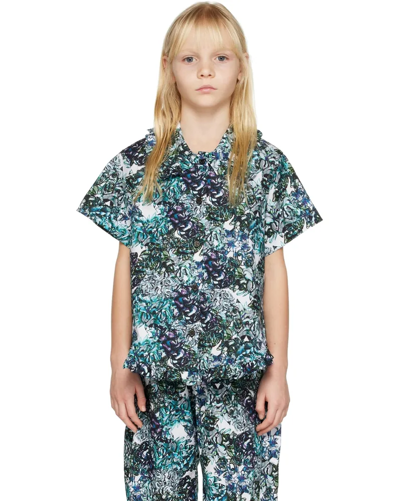 Kika Vargas SSENSE Exclusive Kids Blue Mabi Top Blue