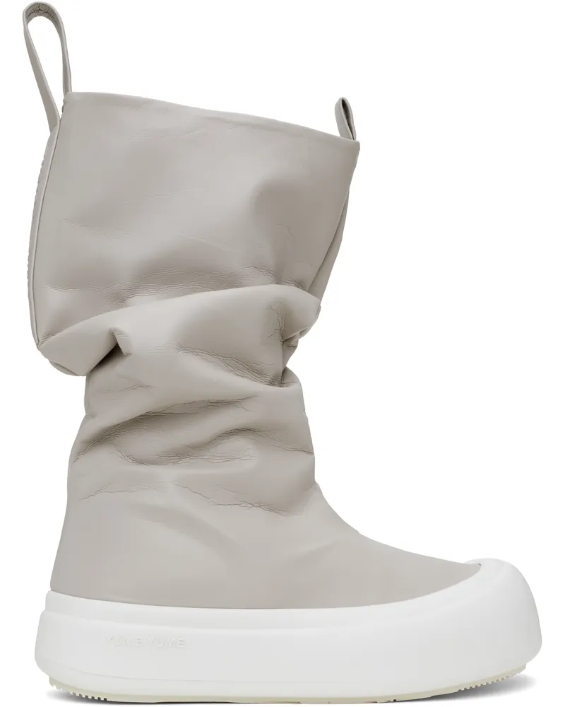 YUME YUME Gray Low Fisherman Boots Steel