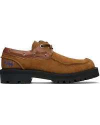 Adererror Brown Curve BS01 Boat Shoes Brown