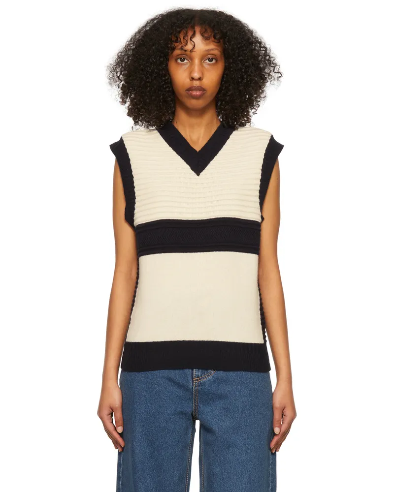 Eytys Off-White Mane Vest Maritime